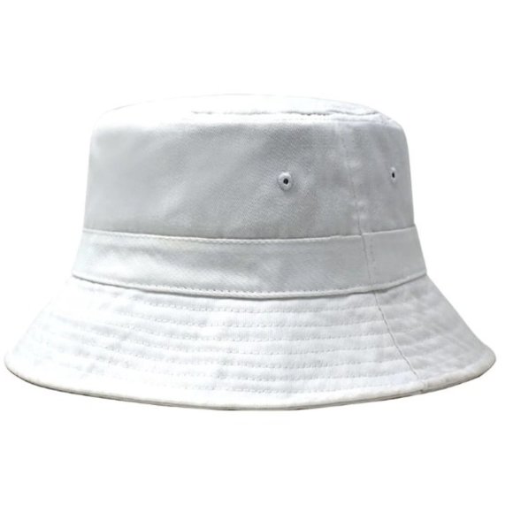 Chok Lids | White Bucket Hat - Picture 1 of 6